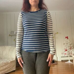 Madewell Colorblock Striped Tee